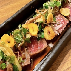 牛タタキおろしポン酢