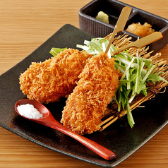 軍鶏の串揚げ