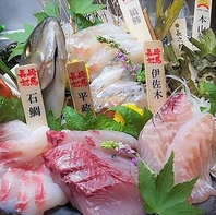 九州でとれた鮮度抜群の美味しいお魚を贅沢に刺し盛で♪