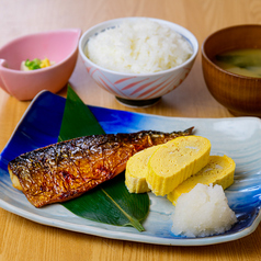 昆布サバと だし巻き玉子定食