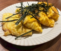 サバ味噌明太マヨたまご焼き