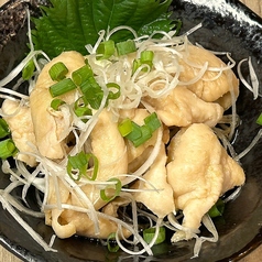 鶏皮ポン酢