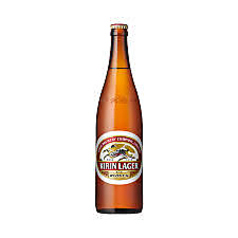 瓶ビール（キリンラガ―ビール）