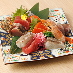 おまかせ鮮魚5種盛り