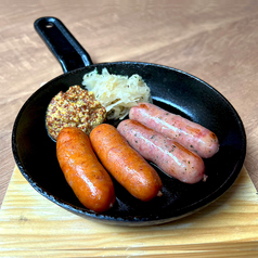 ソーセージの盛り合わせ　Sausage