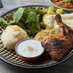 E. TANDOORI BBQ LUNCH PLATE