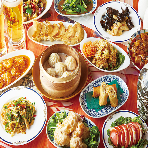 リーズナブルに絶品中華を食べ放題ができる◎宴会やランチなど様々なシーンでご利用可