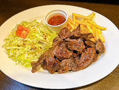 【学生限定dinner】Cディナー タコステ カットステーキ250g