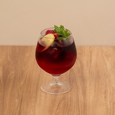 苺とレモネードのサングリア