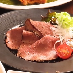 自家製ローストビーフ　塩麹と山わさび