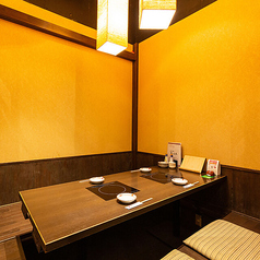プライベート感のあるボックス席は様々なシーンに最適！2名様～ご利用可能です！
