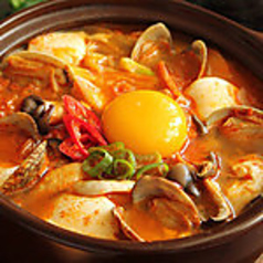 純豆腐チゲ +ライス付