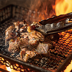 名物!地鶏の炭火黒焼