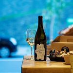 オリジナルエチケットのナチュールワイン。yamaneko vin nature。