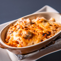 濃厚ホワイトソースが絶品！特製グラタン