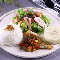 Today's lunch plate