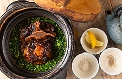 【Gaogaoの土鍋ご飯】ひつまぶしスタイル 牛テールの土鍋ご飯 一人前
