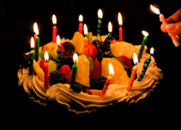 誕生日・記念日を盛大にお祝い★