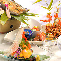 四季亭のコース写真