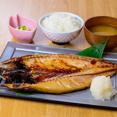 とろサバの開き定食