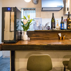 《お1人様でも気兼ねなくご利用いただけるカウンター席です◎》