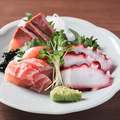 料理メニュー写真&nbsp;刺身三点盛り