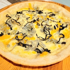シラスと塩昆布