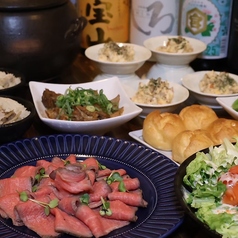 牛すじホルモン 二刀流武蔵のコース写真