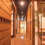 お洒落で和モダンな完全個室。