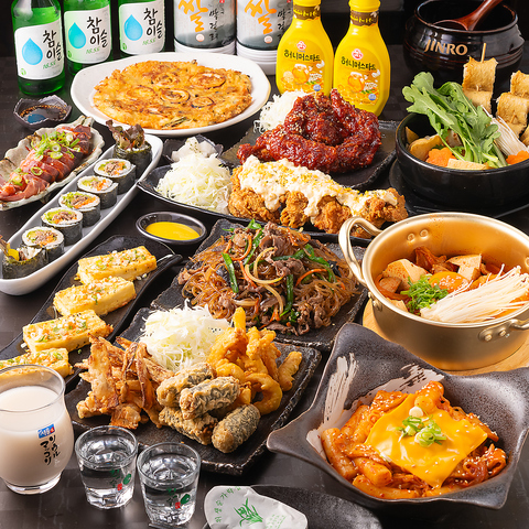 多彩な居酒屋メニューと本場韓国料理の味を知るオーナーの味が楽しめるお店◎