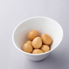 うずら玉子 だし醤油漬け/たこわさび