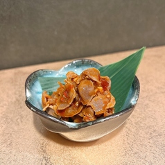 砂肝のピリ辛和え