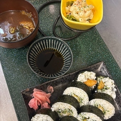 海老天巻き定食