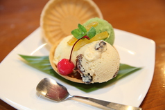 アイスクリーム（バニラ/抹茶）