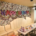誕生日会の装飾できます！