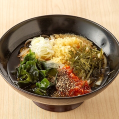 冷しラー油うどん