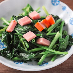ほうれん草バター