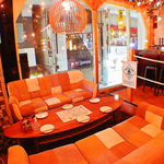 4人掛けの席♪ソファーだからゆったりと過ごせます！　女子会　2時間飲み放題付き9品4500円～