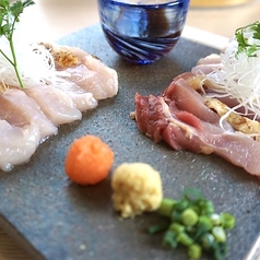 薩摩鶏刺し(もも)