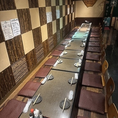 すだれを上げれば最大30名様までお座りいただけます♪