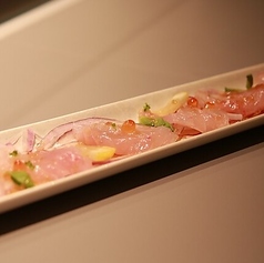 本日のカルパッチョ～白トリュフオイル～