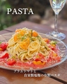 料理メニュー写真&nbsp;プラムトマトと自家製塩麹の冷製パスタ