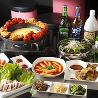 宴会にも！焼肉、韓国料理が食べ放題！