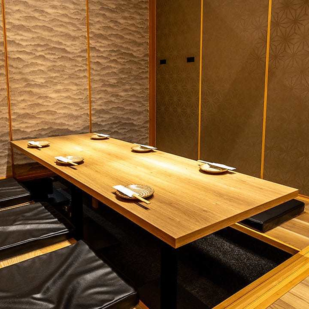 ゆったりくつろげる掘りごたつ席多数☆各種宴会はおまかせください！