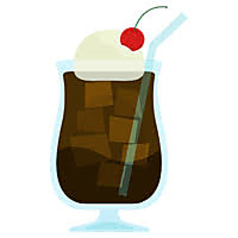 ●炭焼きアイスコーヒー