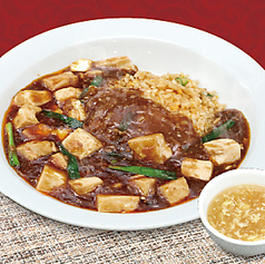 麻婆炒飯丼