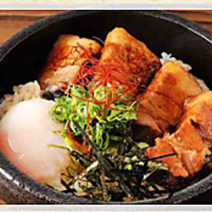 四万十米豚の角煮丼
