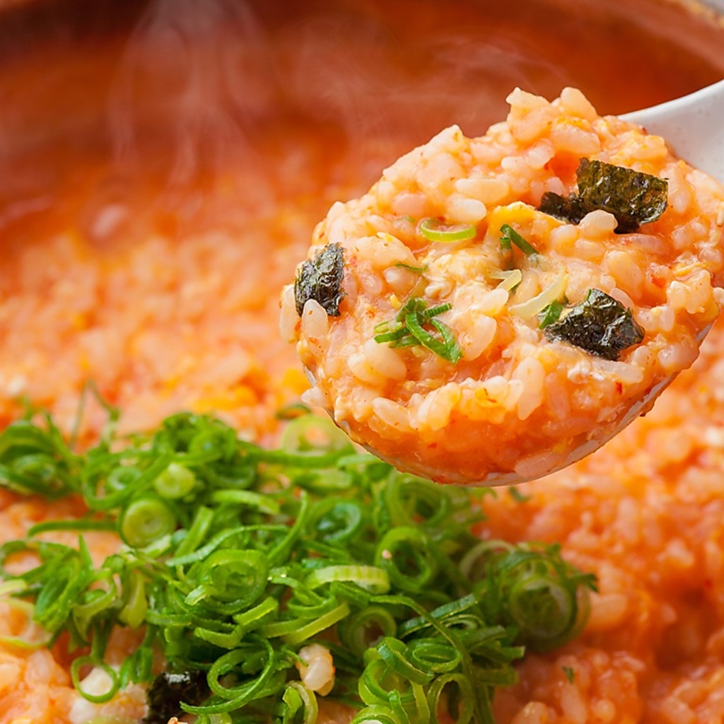 【〆はどれ？】中華そば・うどん・雑炊・チーズリゾットなど〆もバリエーション豊か。ほっとする味！