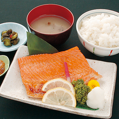 鮭ハラス定食