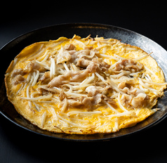 もやし玉子とじ